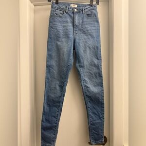 Forever 21 | Classic Blue Super High Rise Skinny Jeans
